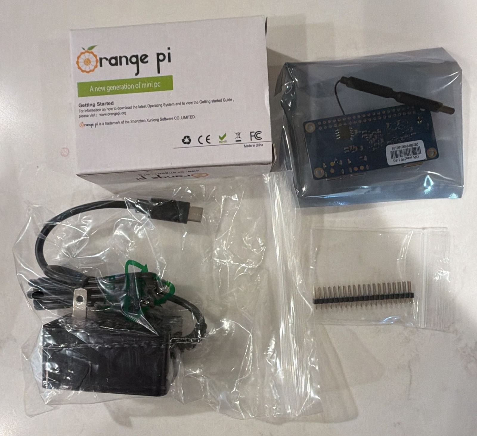 Orange Pi Zero 2W 1.5GB RAM Mini PC Board