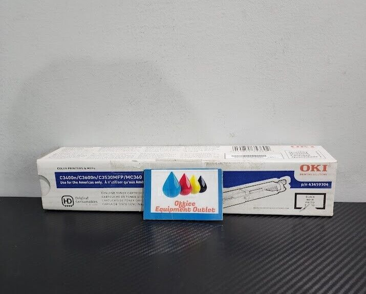 OKI 43459304 Original OKI High-Yield Toner Cartridge Black