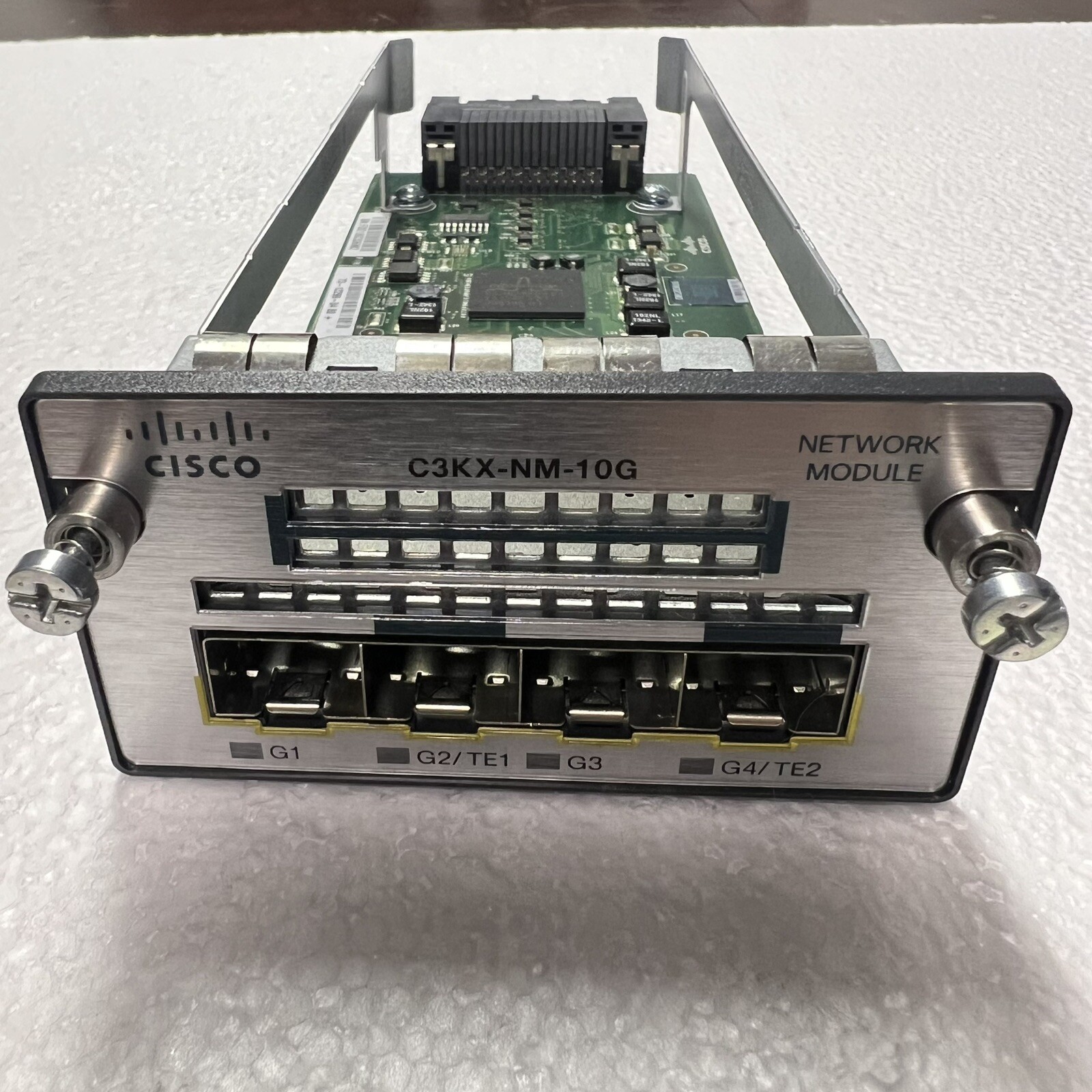 Cisco C3KX-NM-10G 10GB SFP Network Expansion Module for 3750X 3506X Switches