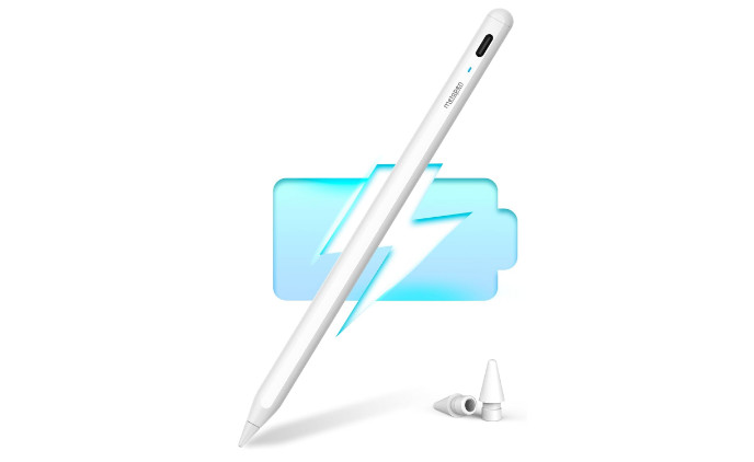 Apple iPad Metapen Pencil A8 Palm Rejection Tilt Sensitivity 2X Faster Charging