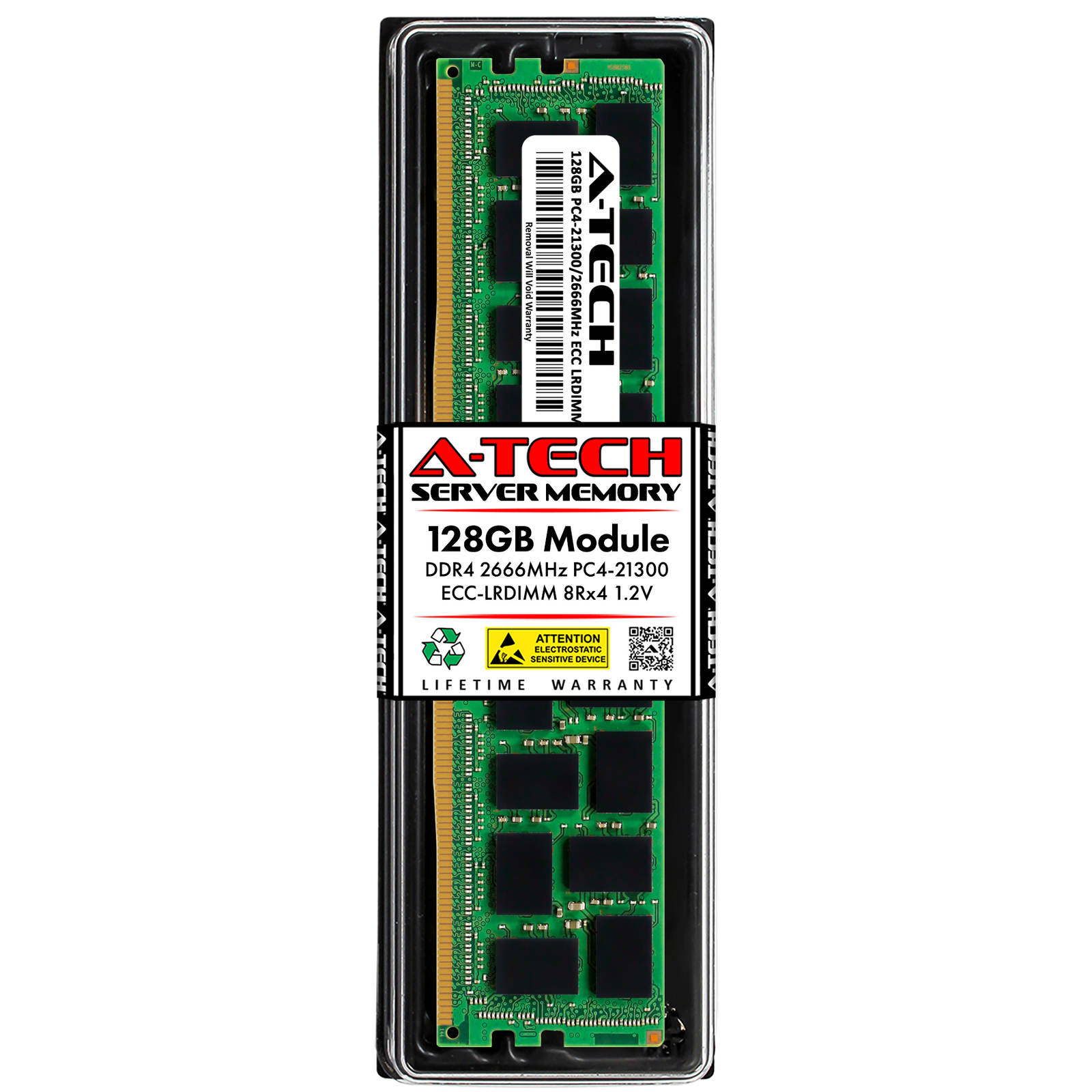 128GB PC4-21300L LRDIMM (Replacement for Micron MTA144ASQ16G72LSZ-2S) Memory RAM