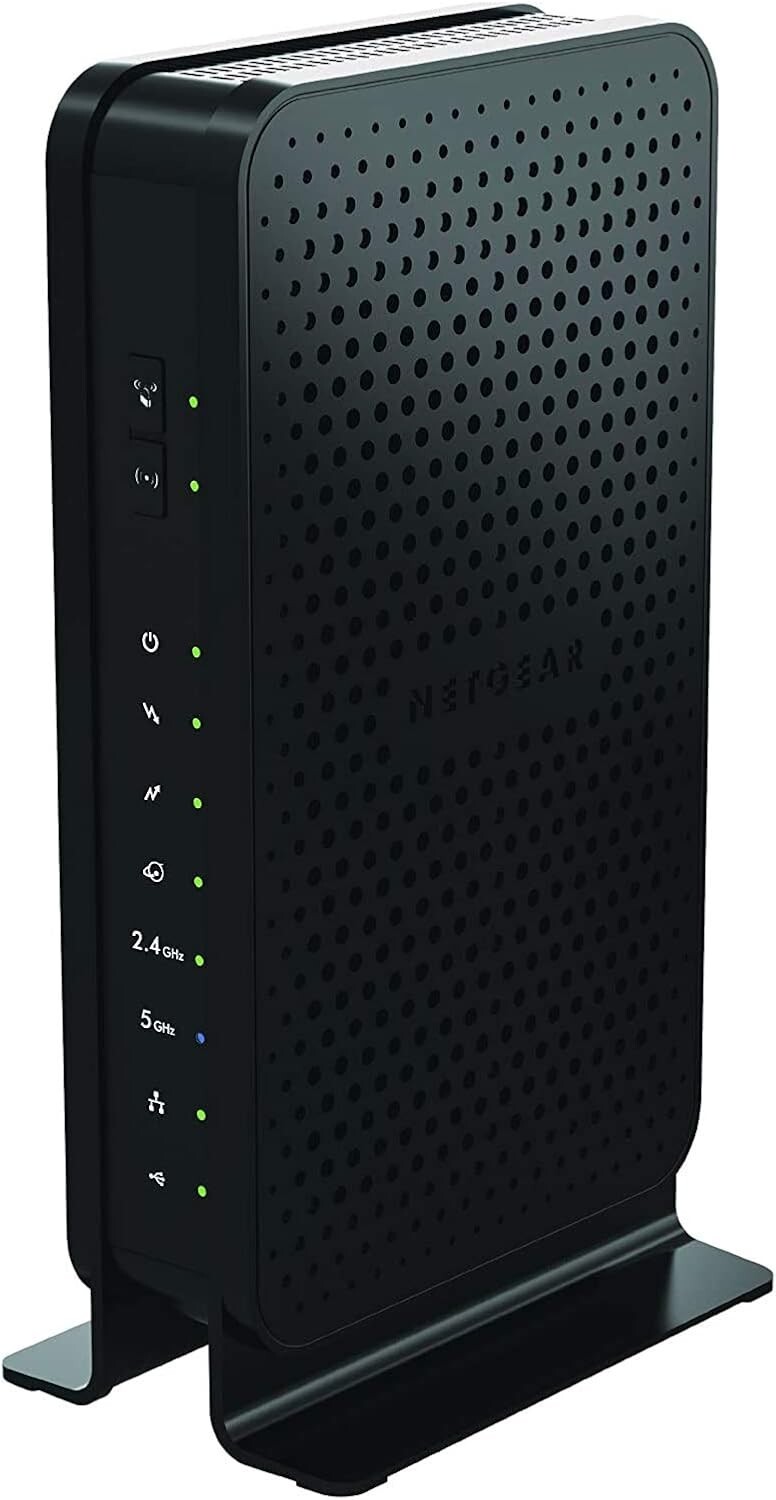 Netgear C3700v2 N600 Dual Band WiFi DOCSIS 3.0 Cable Modem Router Adapter -B23