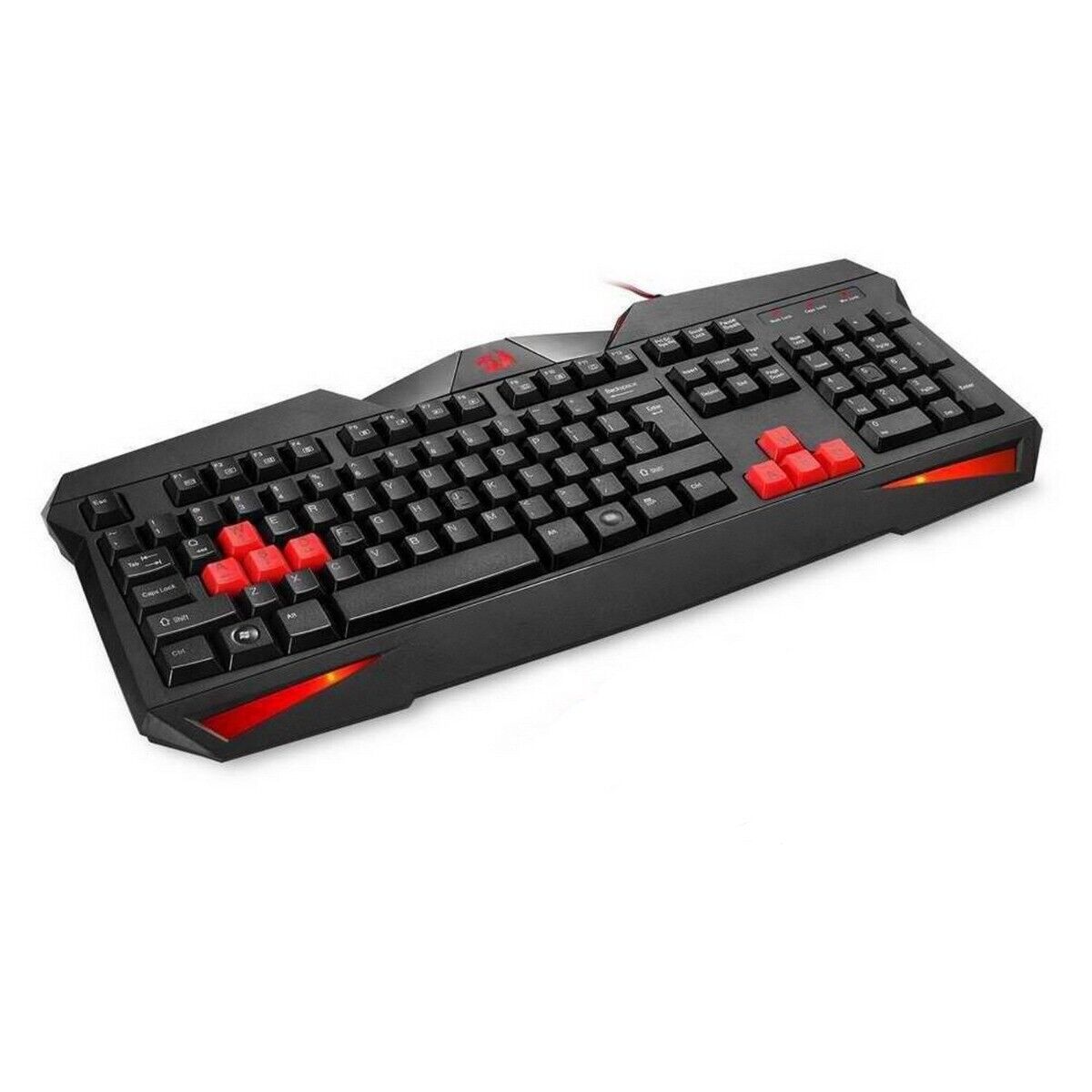 Redragon S101 Vajra USB RGB Gaming Keyboard - Black/Red (IL/RT6-13053-ICTG010...