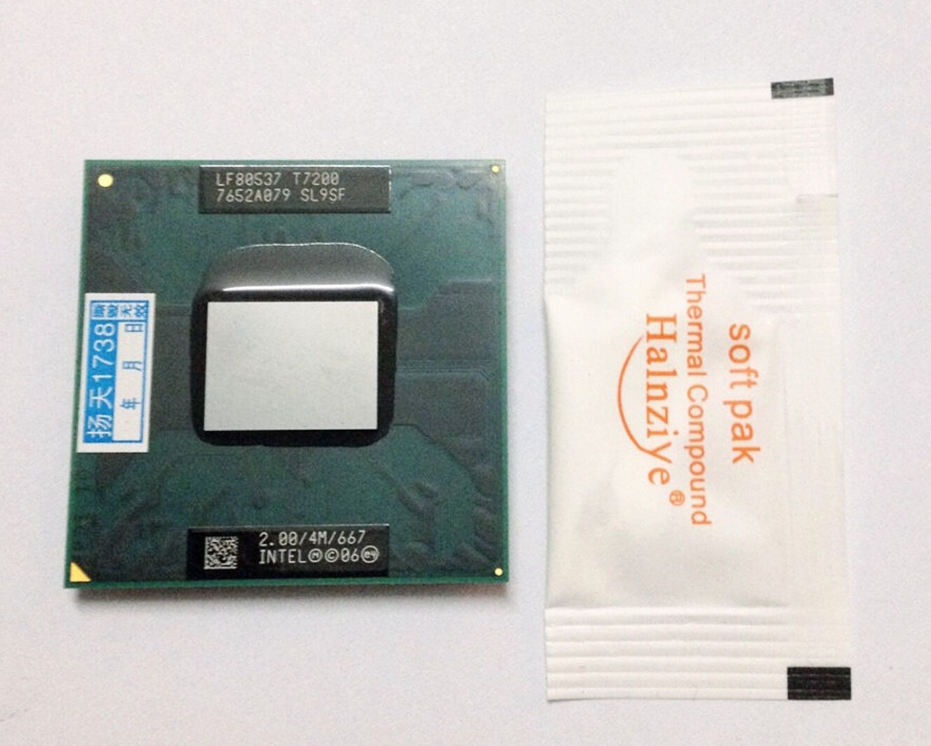 10pcs Intel Core 2 Duo Mobile T7200 2 GHz 4M 667MHz Dual-Core Processor Socket M
