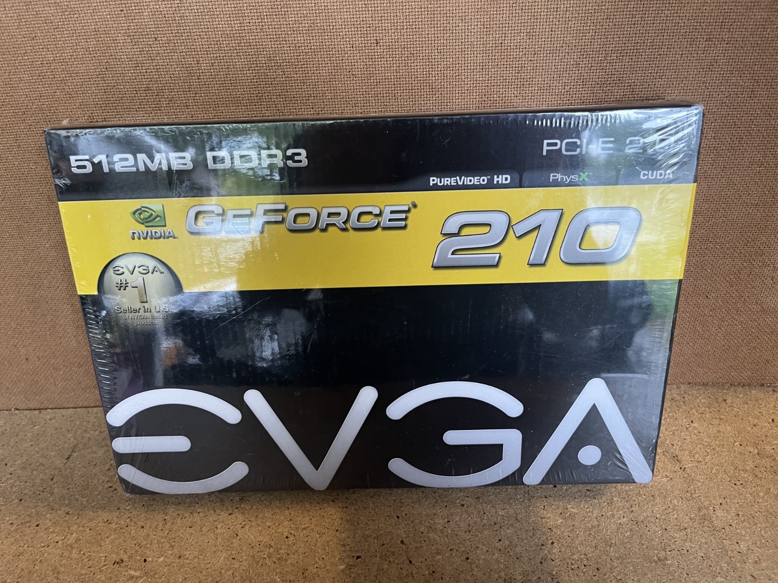 EVGA Nvidia GeForce 210 512mb DDR2 PCI-E 2.0 Graphics Card Sealed C90