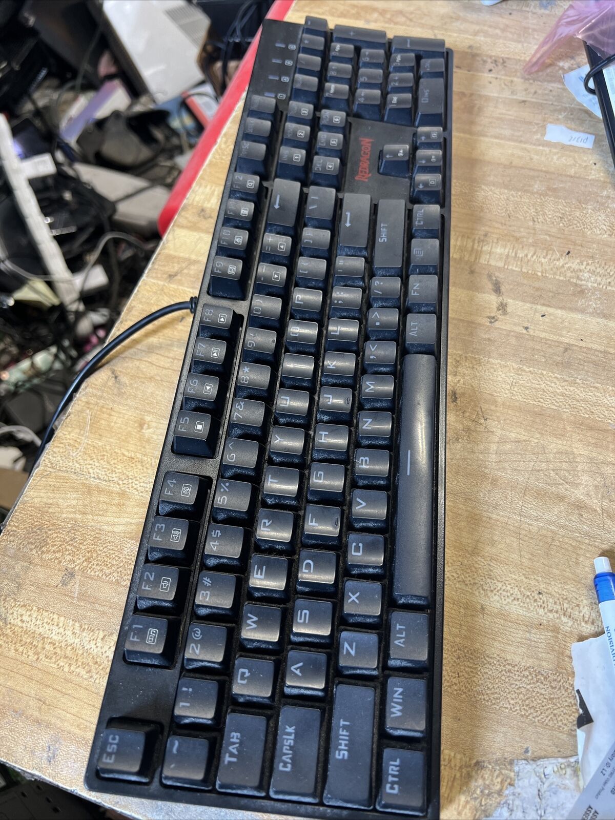 Redragon K582RGB-BA  Backlit Mechanical Gaming Keyboard w/ 104 Keys