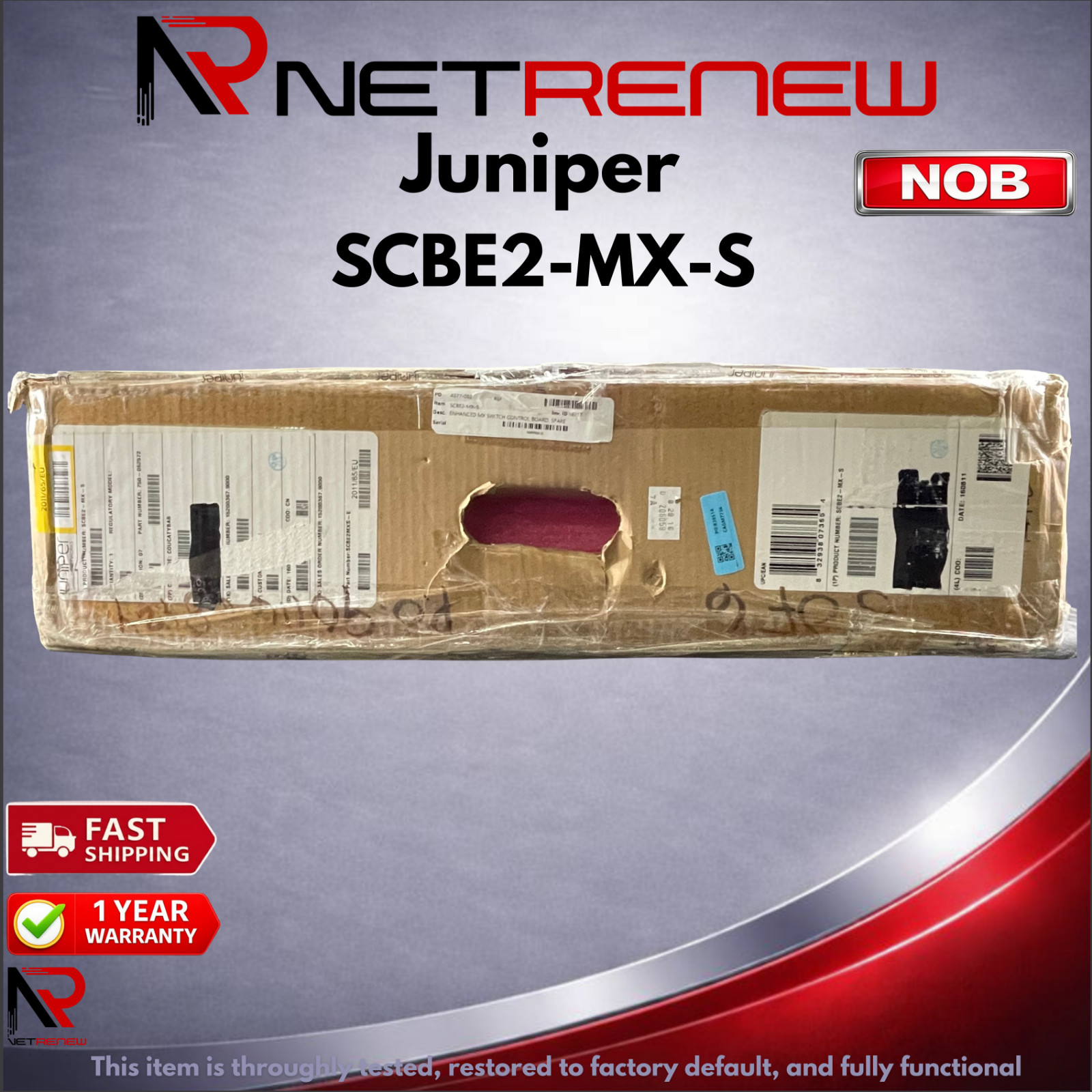 ✅NOB Juniper SCBE2-MX-S Enhanced Switch Control