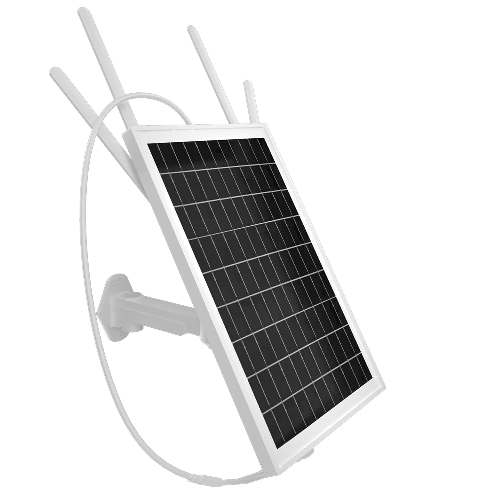 15W Solar Powered 4G LTE Modem Router, Outdoor Solar Powered WiFi Extender Si...