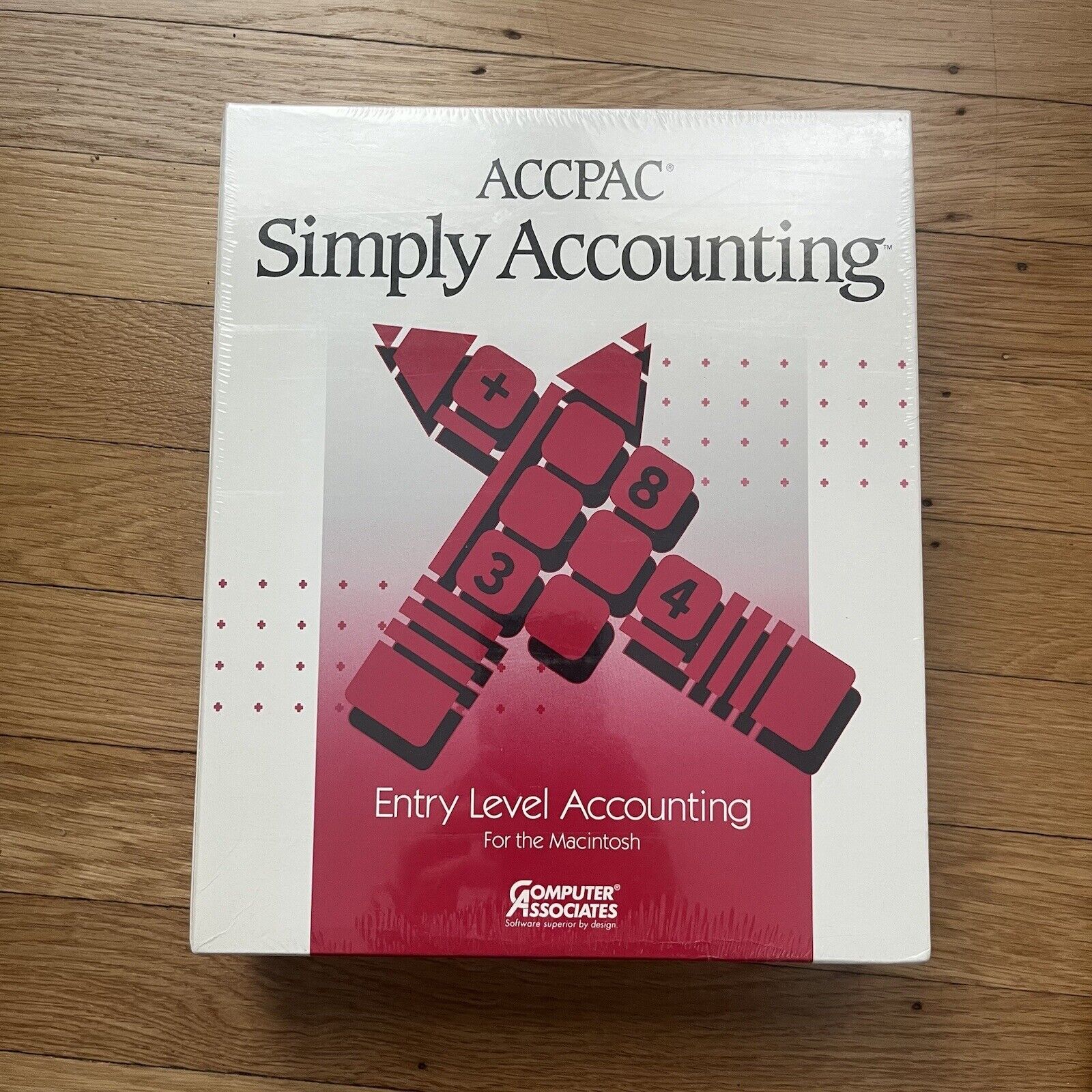 ACCPAC Simply Accounting for Macintosh Mac Apple Computer Associates 1991 SEALED