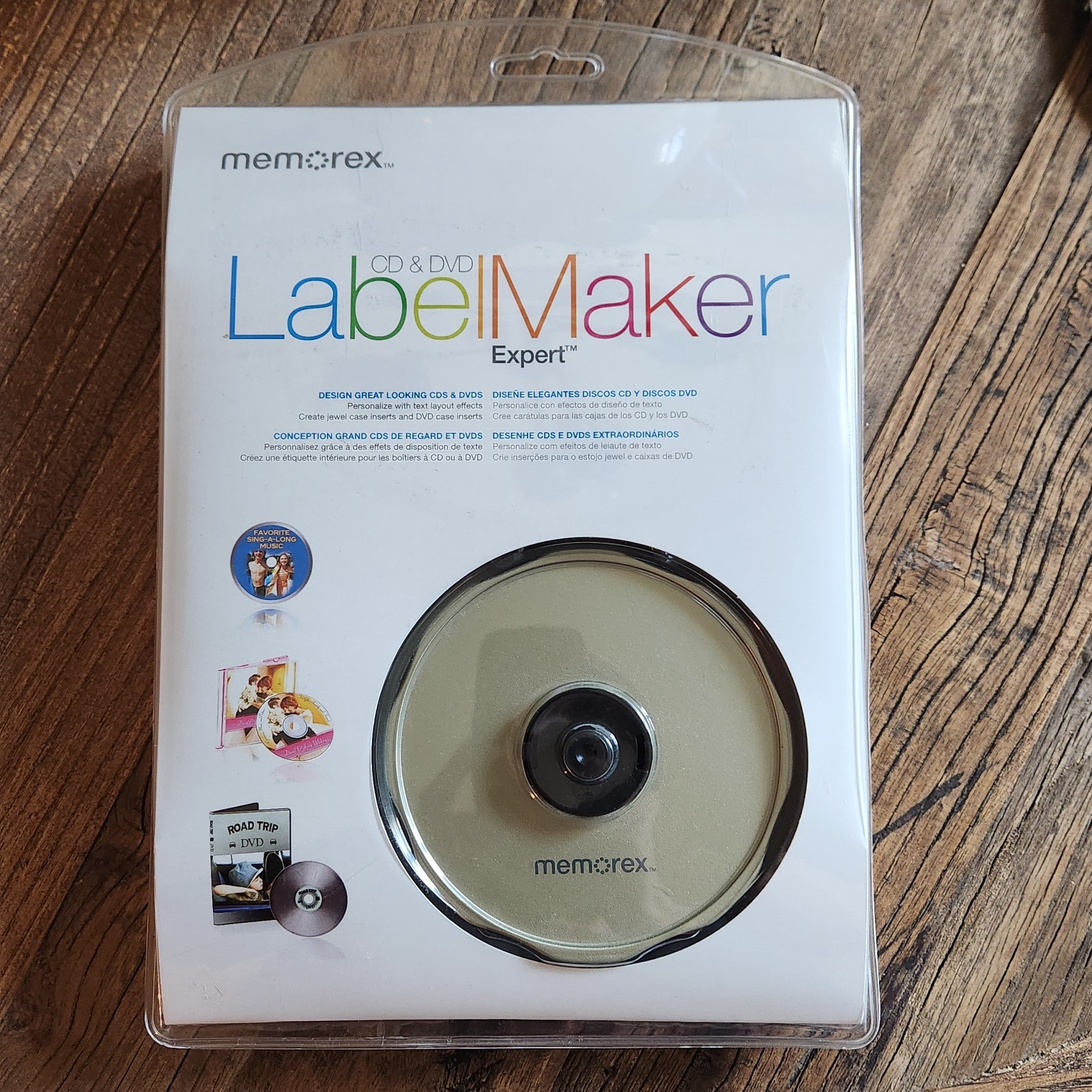 Memorex CD and DVD Label Maker Expert Inkjet & Laser Cd &Dvd Brand New