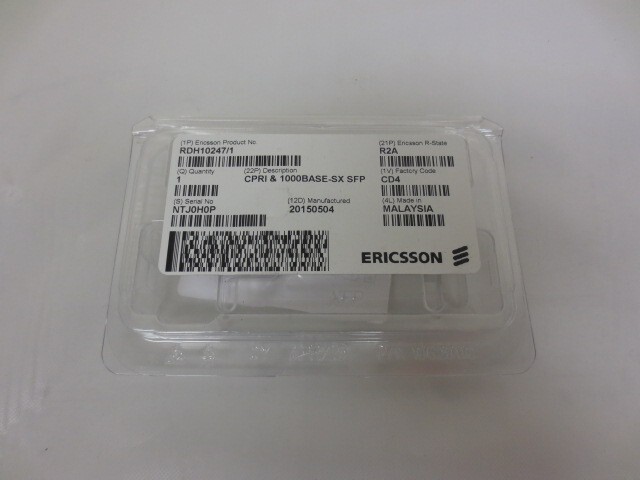 Ericsson RDH 102 47/1 R2A SFP Fiber Optical Transceiver Module CPRI 1000BASE-SX