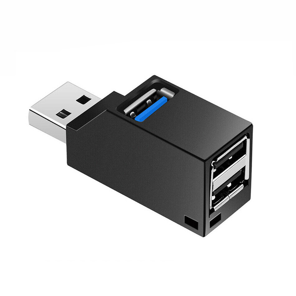 4 Port USB Hub Splitter For PC Mac MacBook Notebook Laptop Desktop Portable Lot
