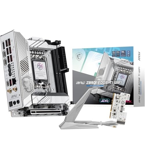 MSI MPG Z890I EDGE TI WIFI Intel Z890 Chipset Mini-ITX Motherboard MB6620