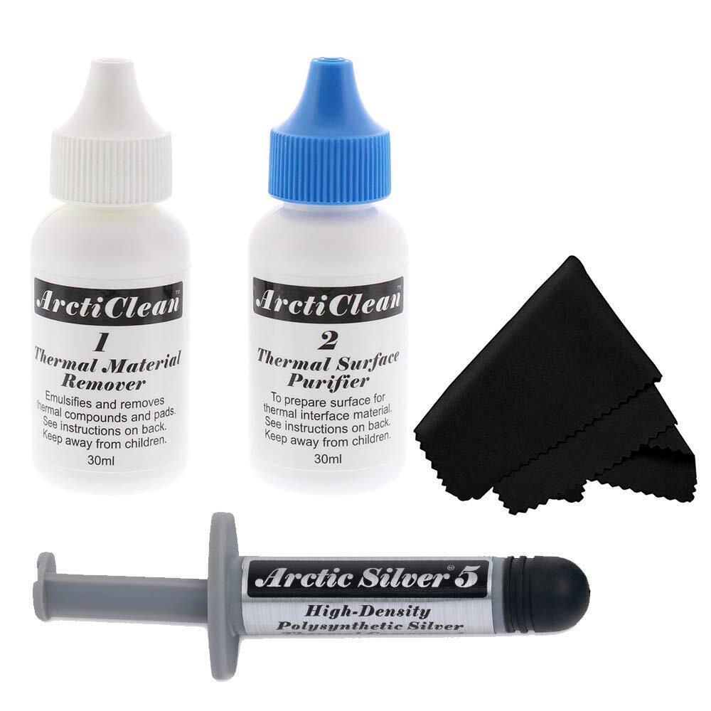 Arctic Silver 5 Thermal Cooling Compound Paste 3.5g High-Density Polysyntheti...