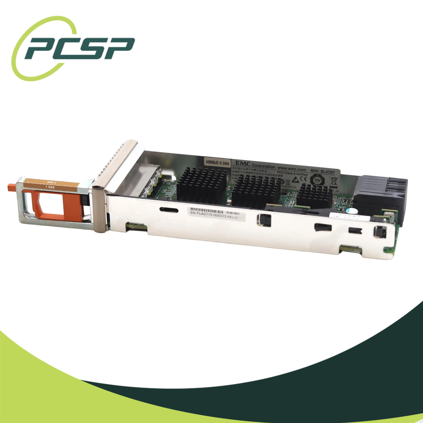 EMC SLIC07 303-121-100A Quad Port RJ-45 Ethernet Network NIC Card