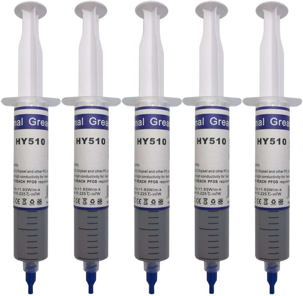 Bay Direct 5-Pack Reusable Thermal Paste (7 Oz/200g)