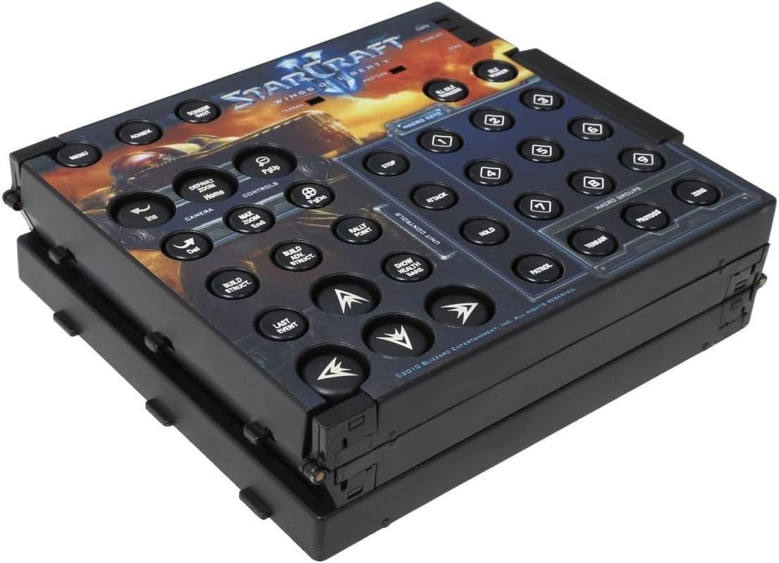 SteelSeries Zboard Gaming Keyboard-Starcraft II Edition