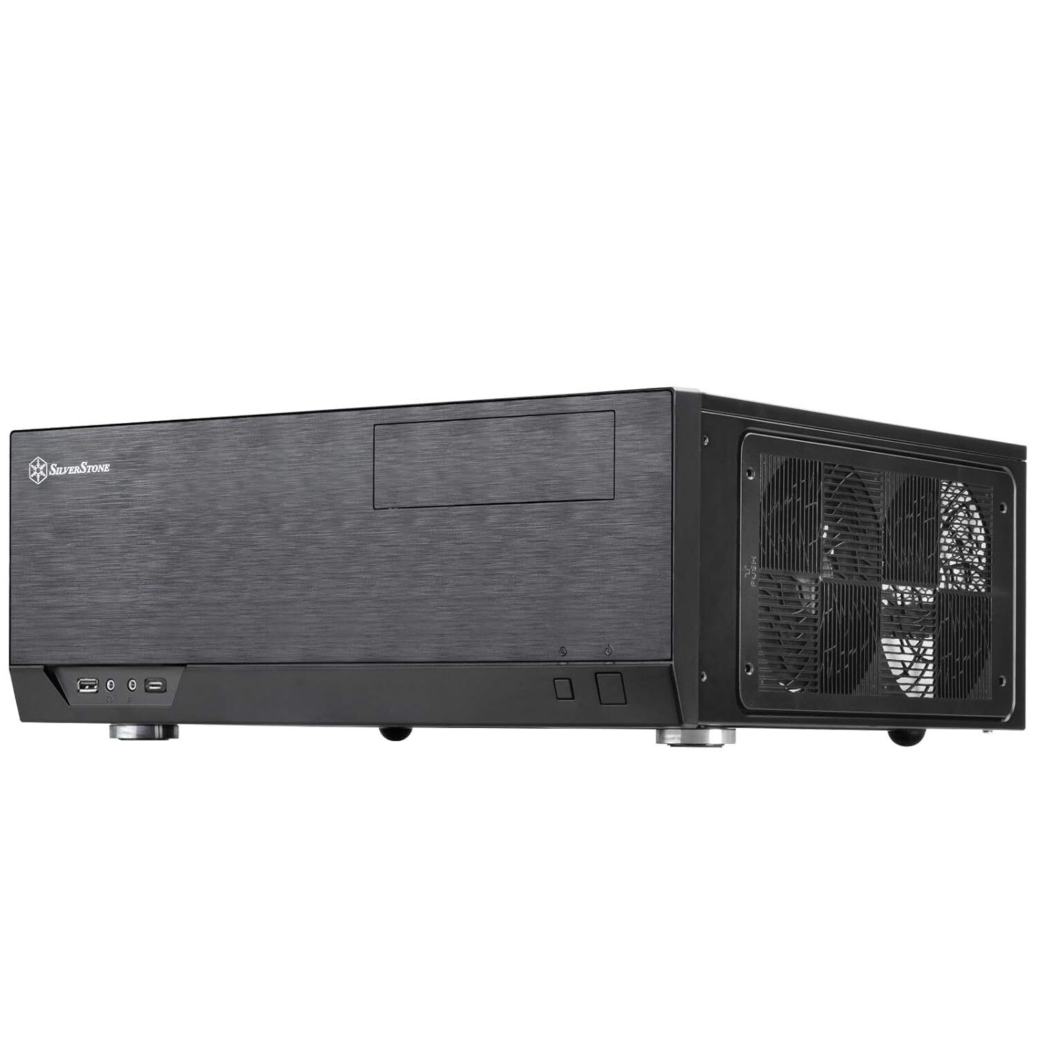 SilverStone Technology Home Theater Computer Case (HTPC) with Faux Aluminum De