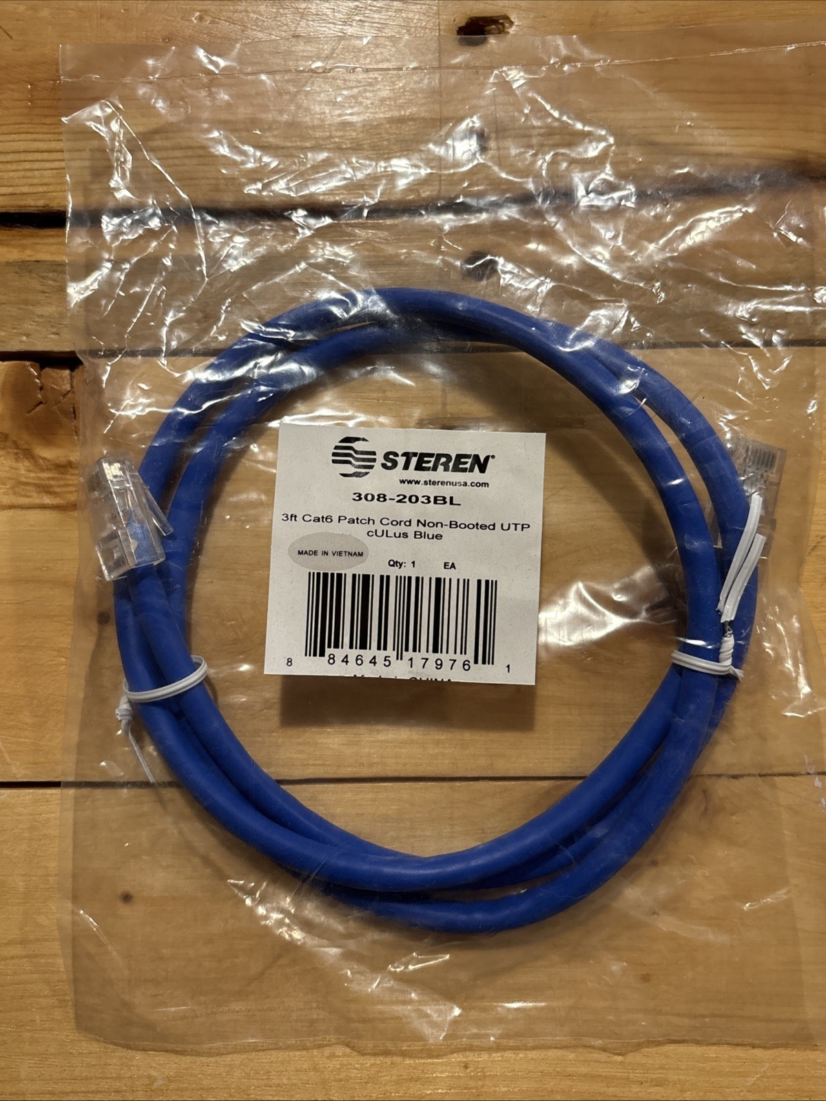 Qty 20 Steren 3 Ft Cat 6 Patch Cable