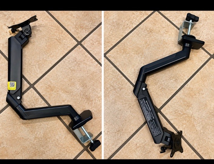 Huanuo HNSS18B Single Monitor Arm Brand - Open Box Item