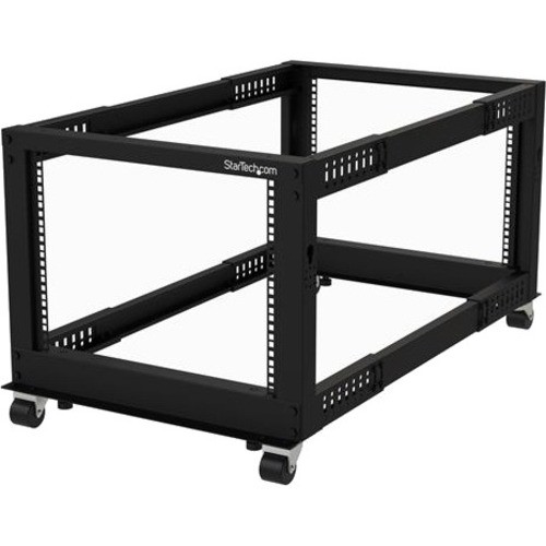 StarTech 8U 19 Open Frame Server Rack - Compact (4postrack8u)