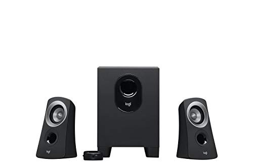 LOGITECH Z313 2.1 MULTIMEDIA SPEAKER SUBWOOFER FULL RANGE POWER - BLACK