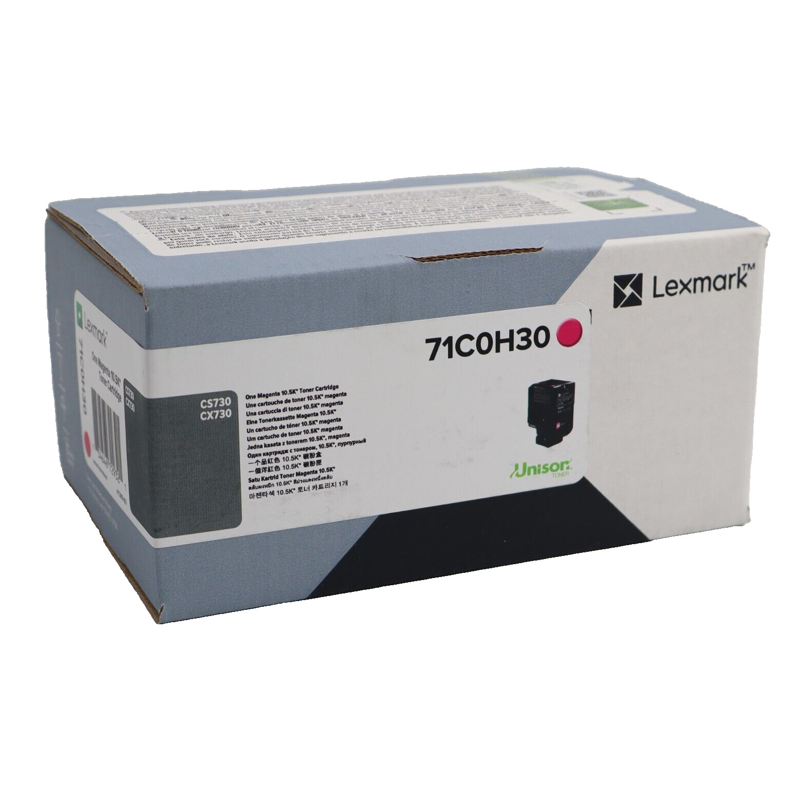 🔥NEW Genuine Lexmark Laser Toner Cartridge Magenta Pack 71C0H30 SHIPS TODAY🔥