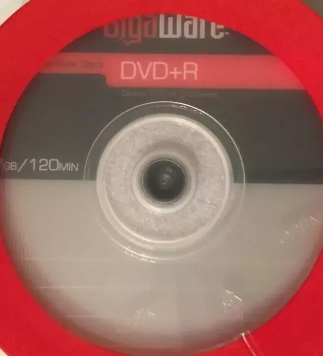 25-Pack Spindle Gigaware DVD+R 120Min VIDEO 4.7GB DATA 16X Speed Blank Discs NEW