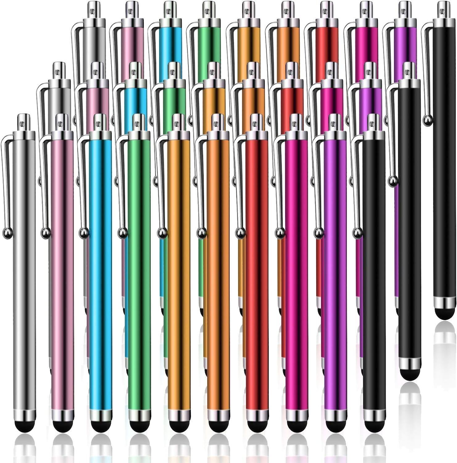 10-40Pcs Stylus Pens For Touch Screen iPad iPhone Samsung Phone Tablet Universal