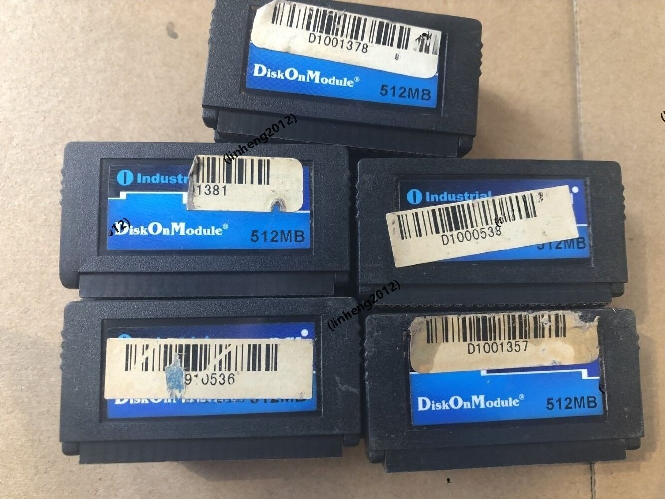 5PCS PQI 512MB Disk on module industrial 44pin DOM