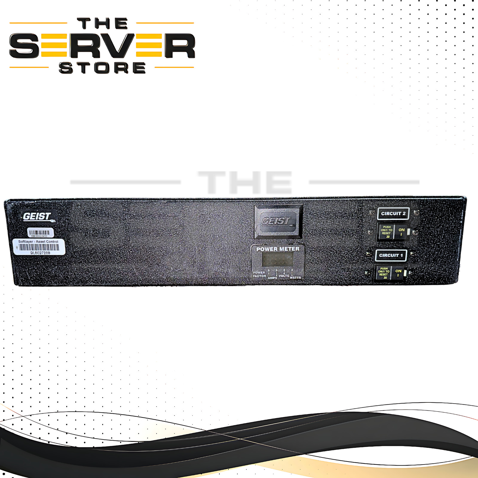 Vertiv Geist Metered Standard 2U Horizontal Single-Phase PDU 2XPRC060-103L20TL6