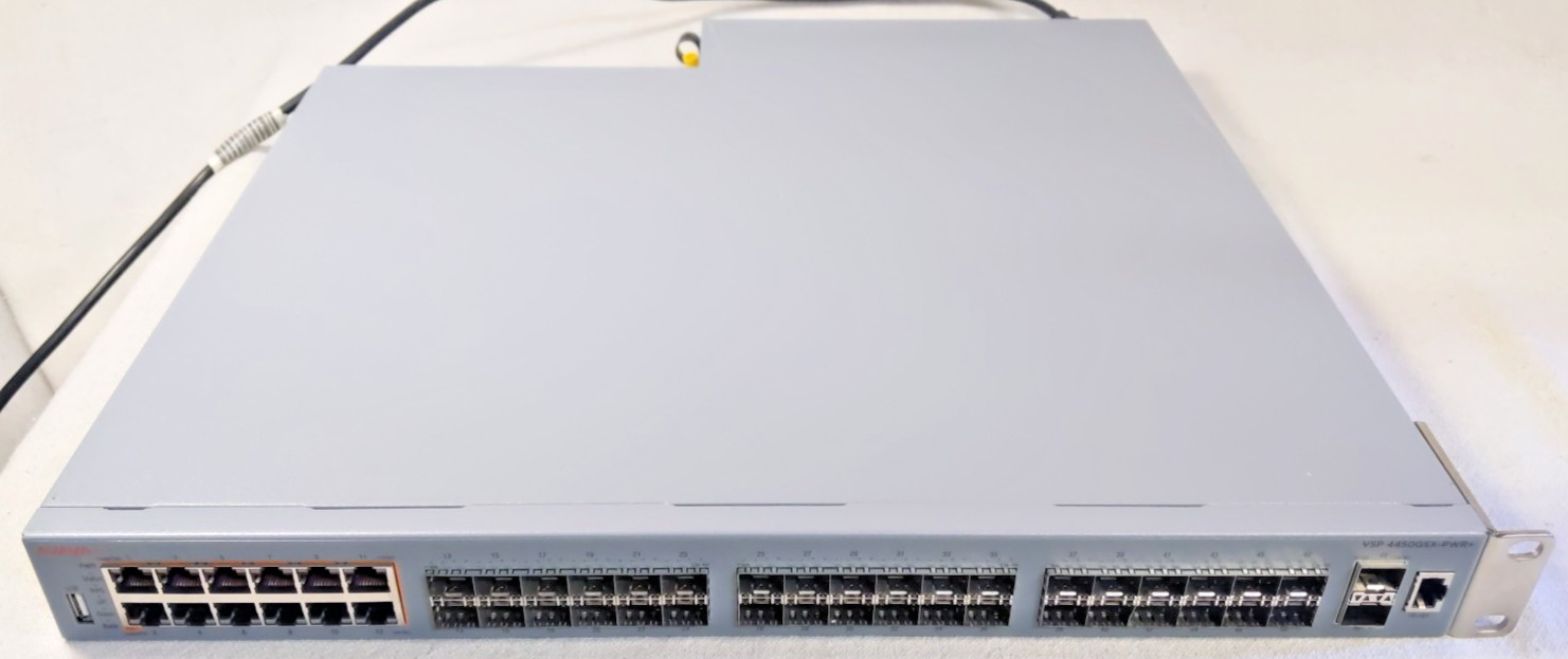 Extreme EC4400A05-E6 AVAYA VSP4450GSX-PWR+ SWITCH