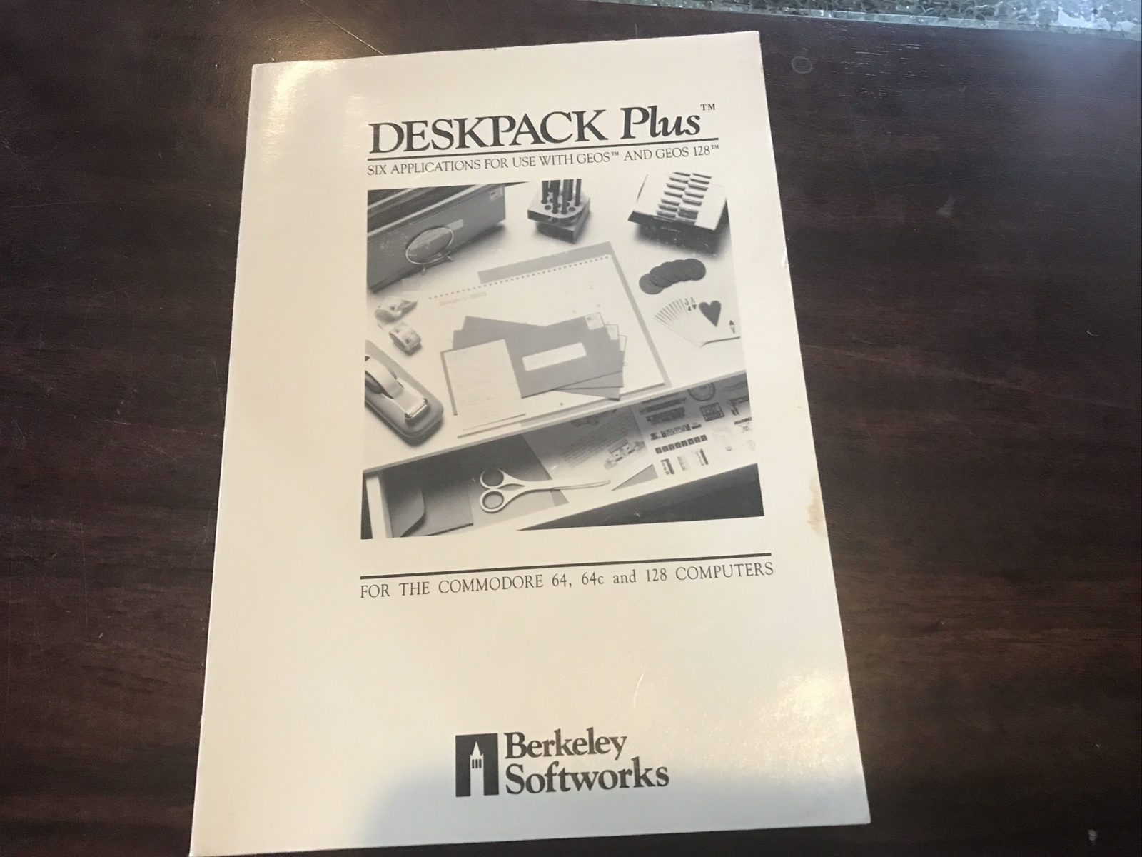 Berkeley Softworks Desk Pack Plus Manual Commodore 64 64c 128