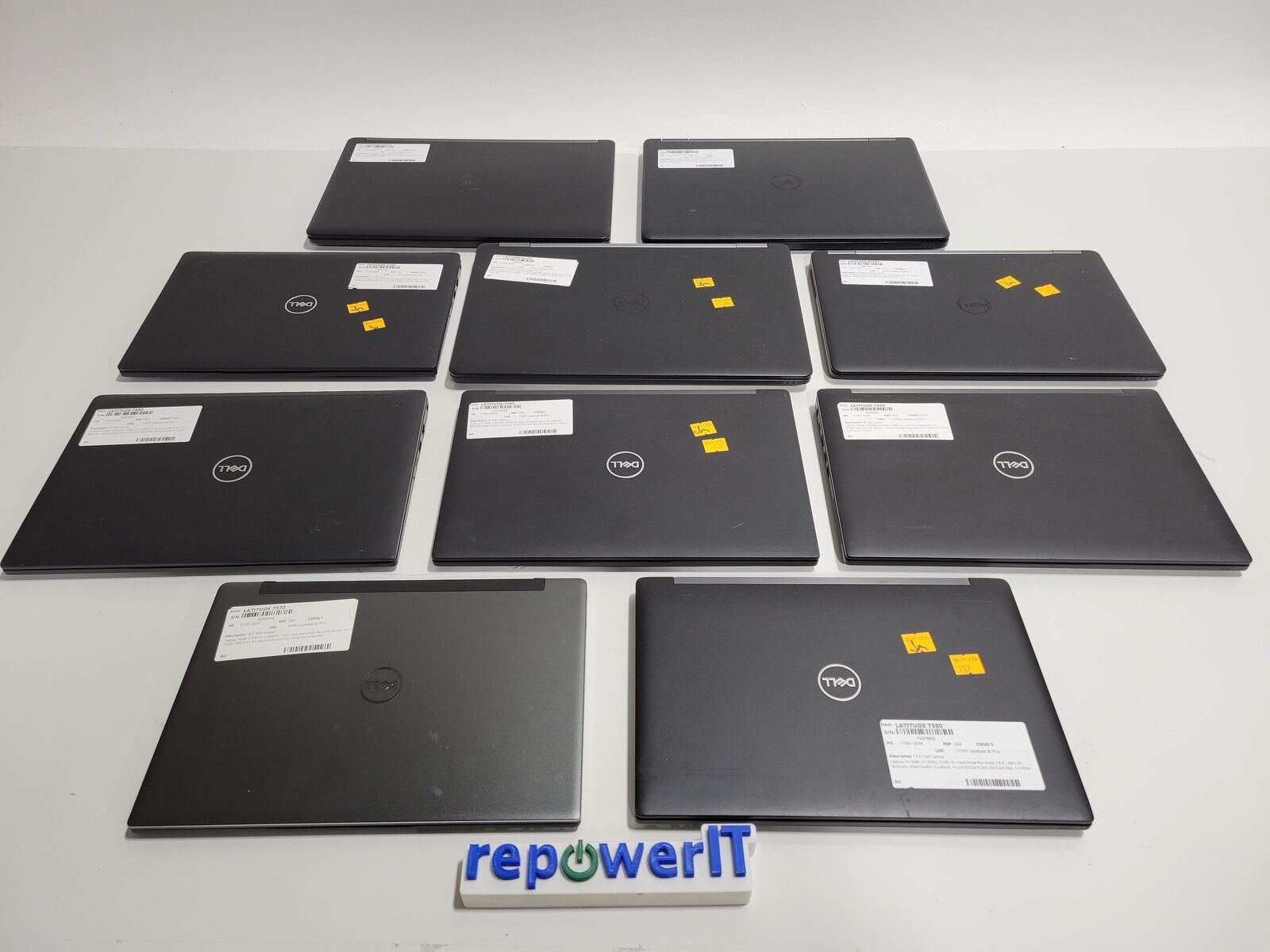 Lot of 10x Dell Latitude Laptops No HDD Various Models & Specs Grade B&C
