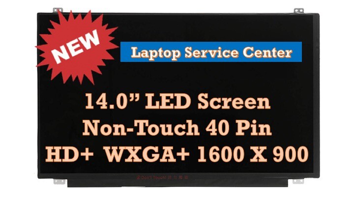 B140RW02 V.2 laptop 14.0" WXGA+ HD+ SLIM LCD LED Display