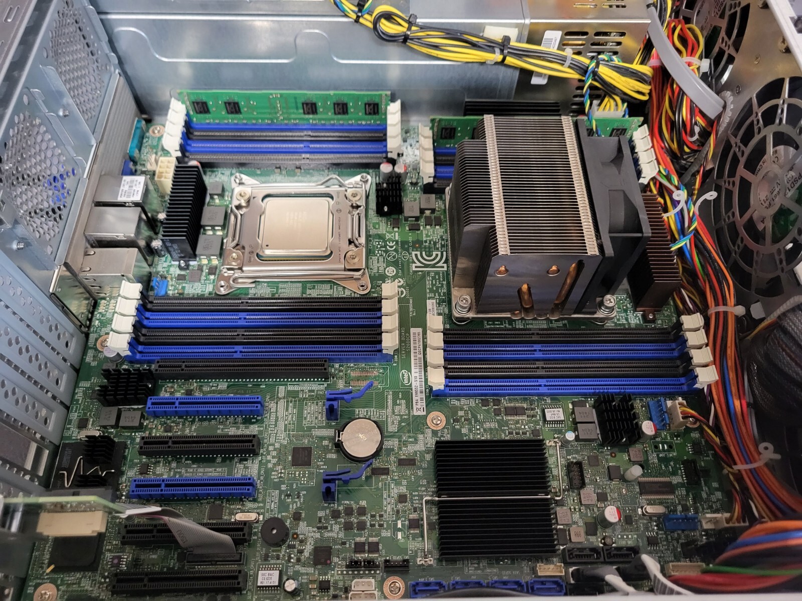 Intel S2600CP4, LGA 2011/Socket R E99552-510 Motherboard QSCP41002756
