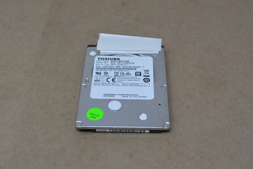 Toshiba MQ01ABF050M Hard Drive 500GB 2.5