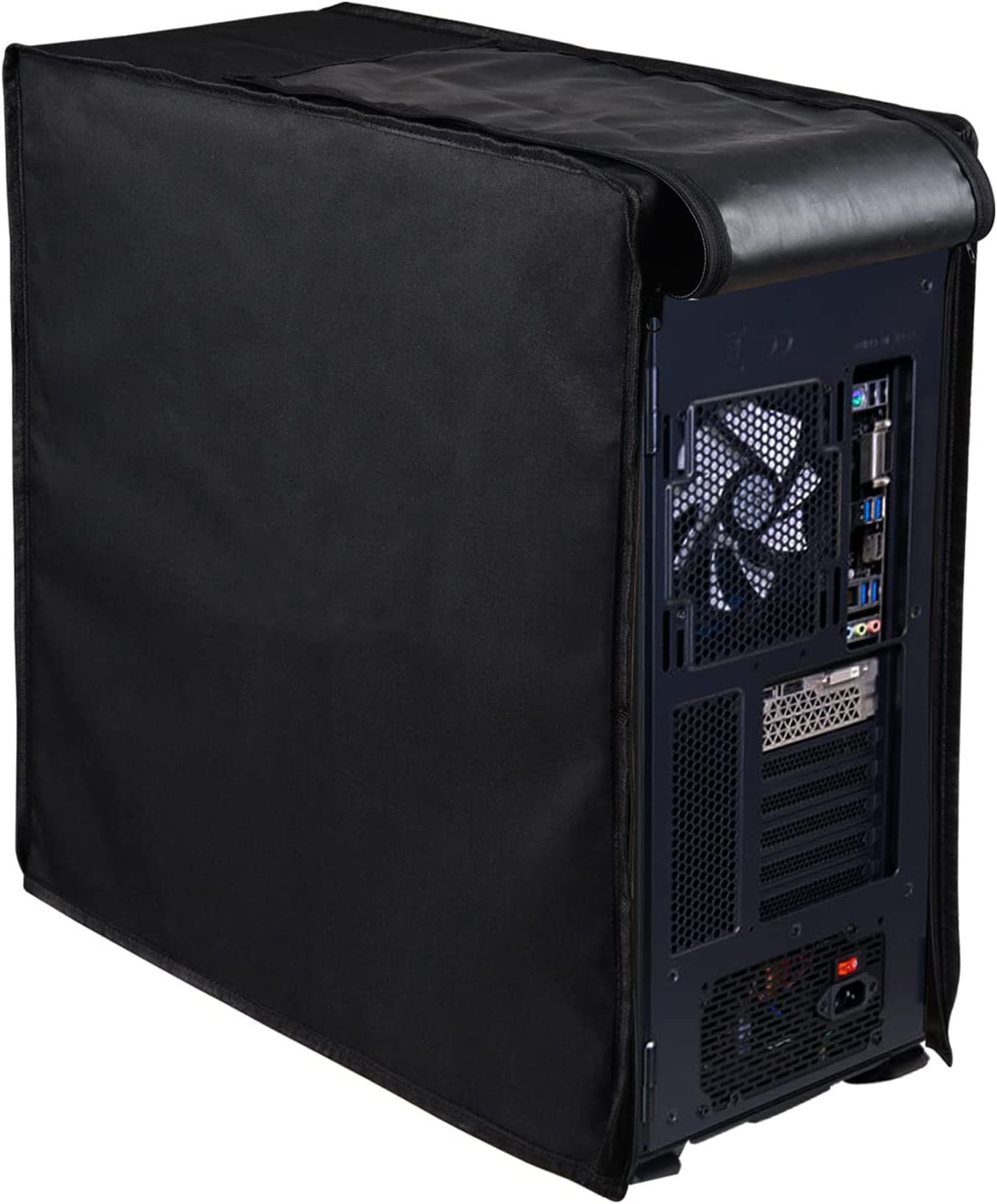 Computer CPU Dust Cover, Waterproof Desktop PC Mid-Tower Computer Host Dustproof
