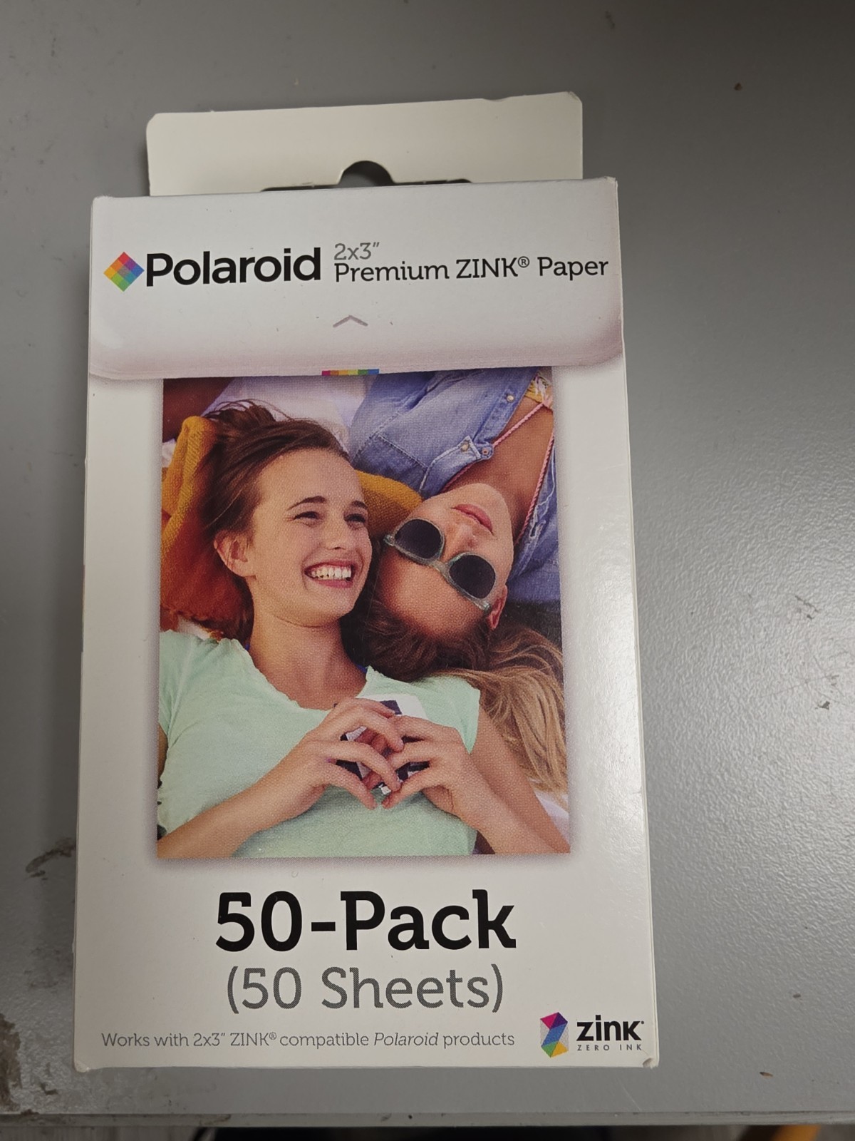Polaroid Premium ZINK 2x3 inch 50 Sheets Photo Paper New Sealed Made USA