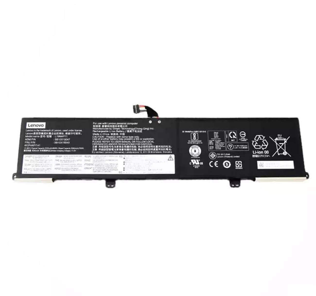 Genuine Battery L19M4P71 L19L4P71 For Lenovo ThinkPad P1 X1 Extreme Gen 3 Series