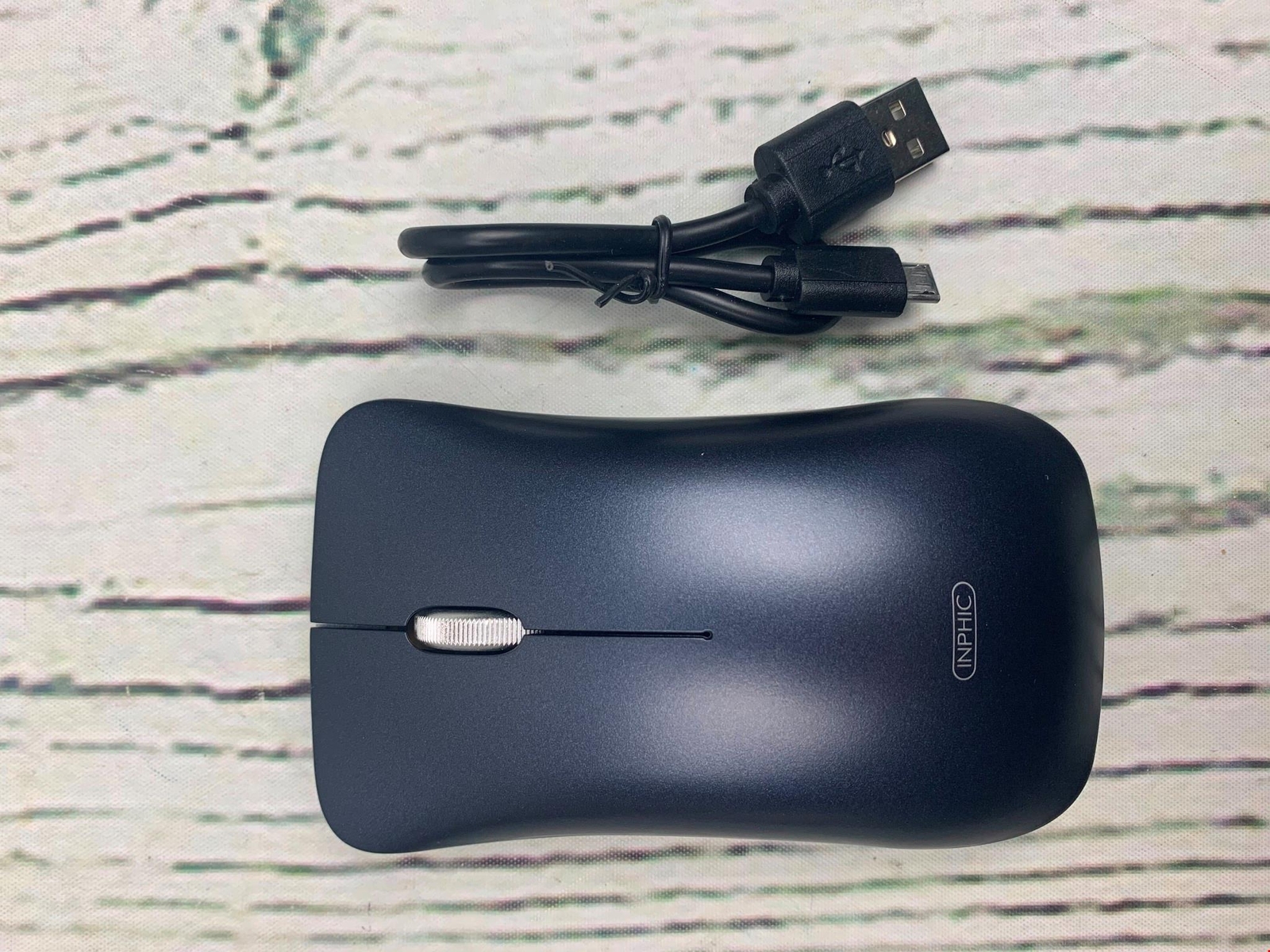 Wireless Mouse Slim Silent Click Rechargeable 2.4G Wireless Mice 1600Dpi