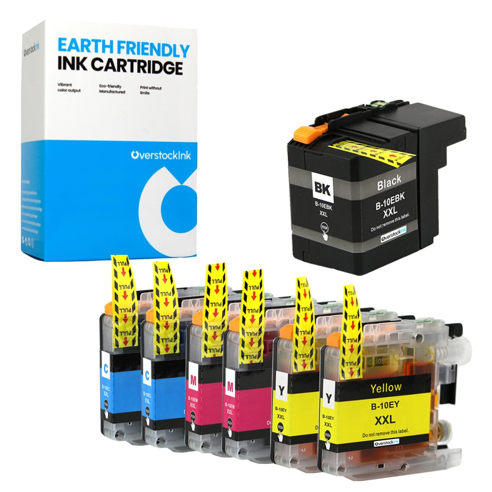 7PK OSI Compatible LC10E Ink Cartridges fits Brother MFC-J6925DW