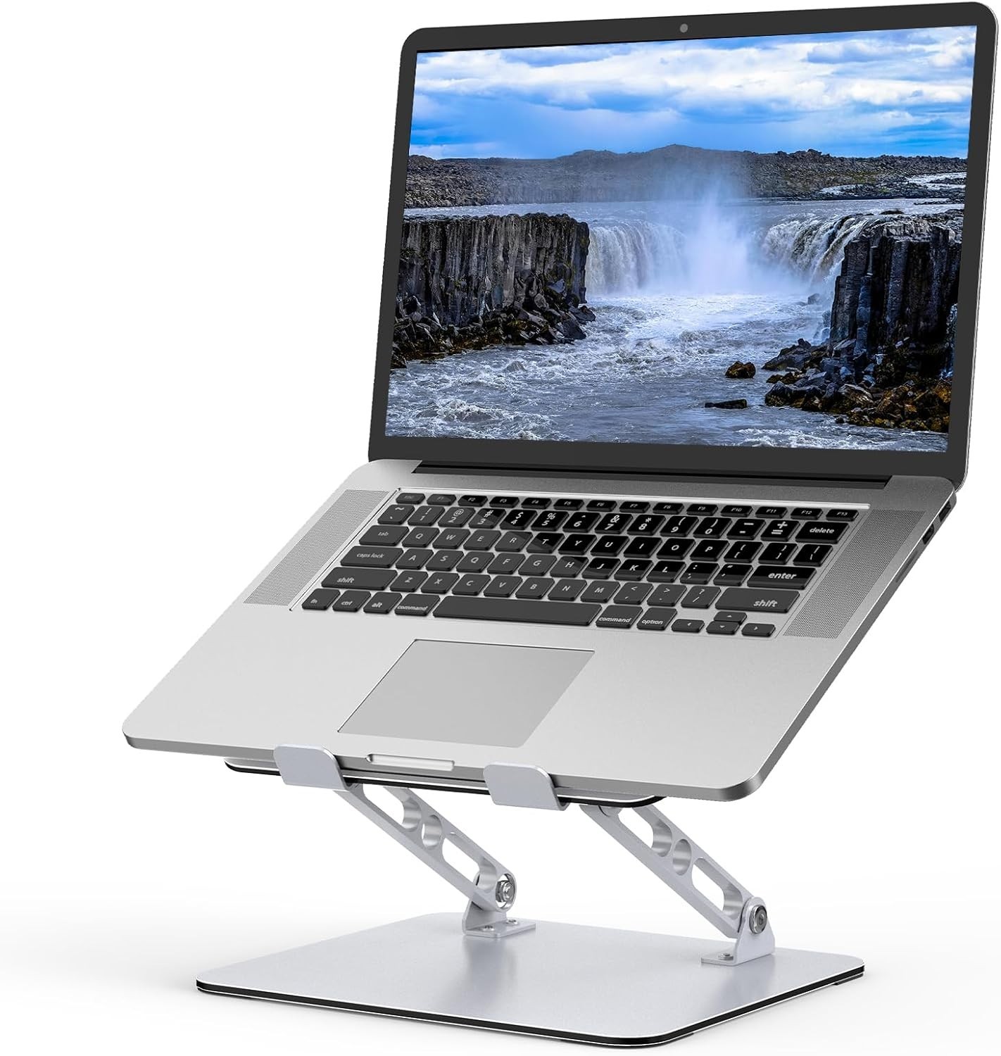 Soporte ajustable aluminio para ordenador computadora portátil multiángul laptop