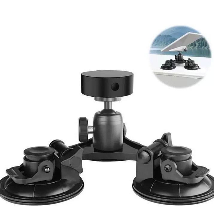 Roof Triangular Suction Cup Mount For Starlink Mini  360 Horizontal Adjustment