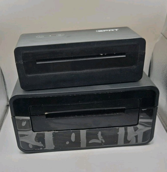 iDPRT SP410BT & SP460BT Bluetooth Thermal Shipping Label Printer USB 4x6 LOT OF2