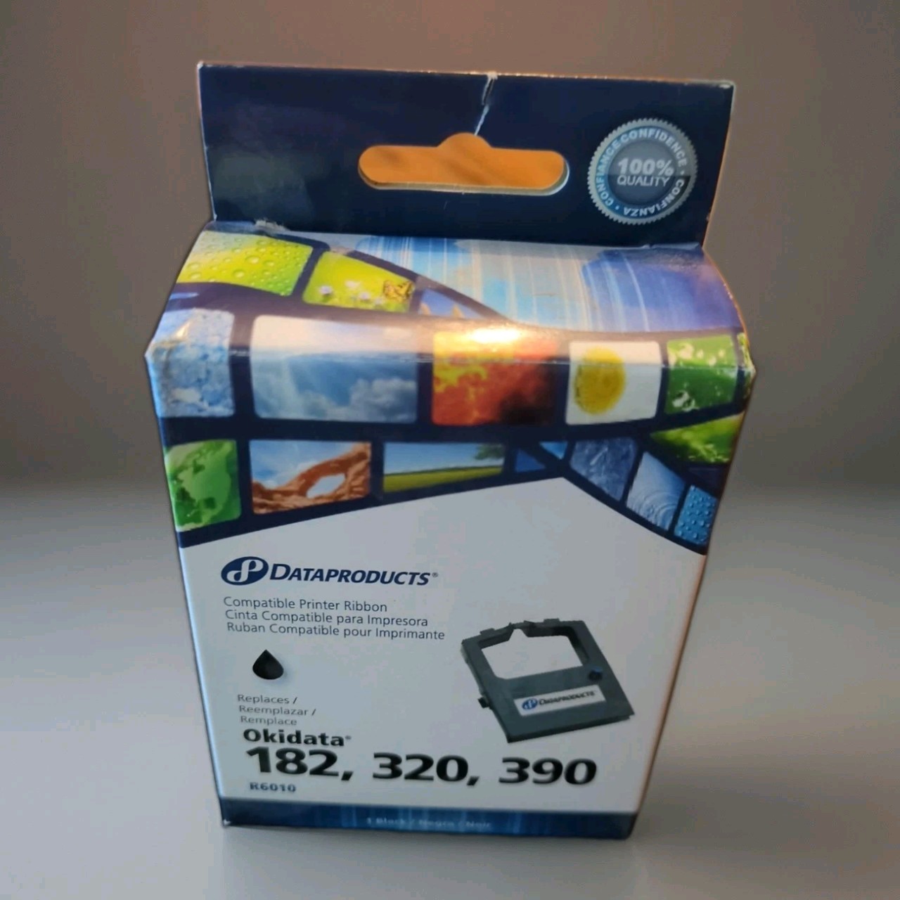 NEW Dataproducts R6010 Compatible Ribbon Black Okidata 182, 320, 390