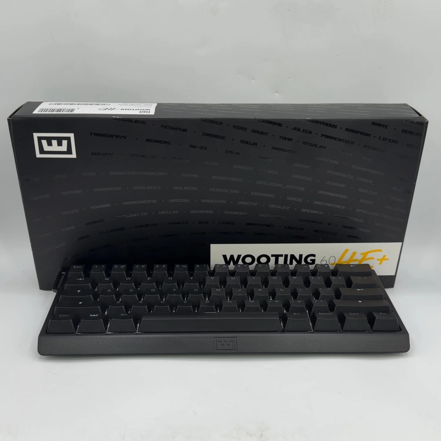 WOOTING 60HE+ W05T011 Wired Keyboard Black