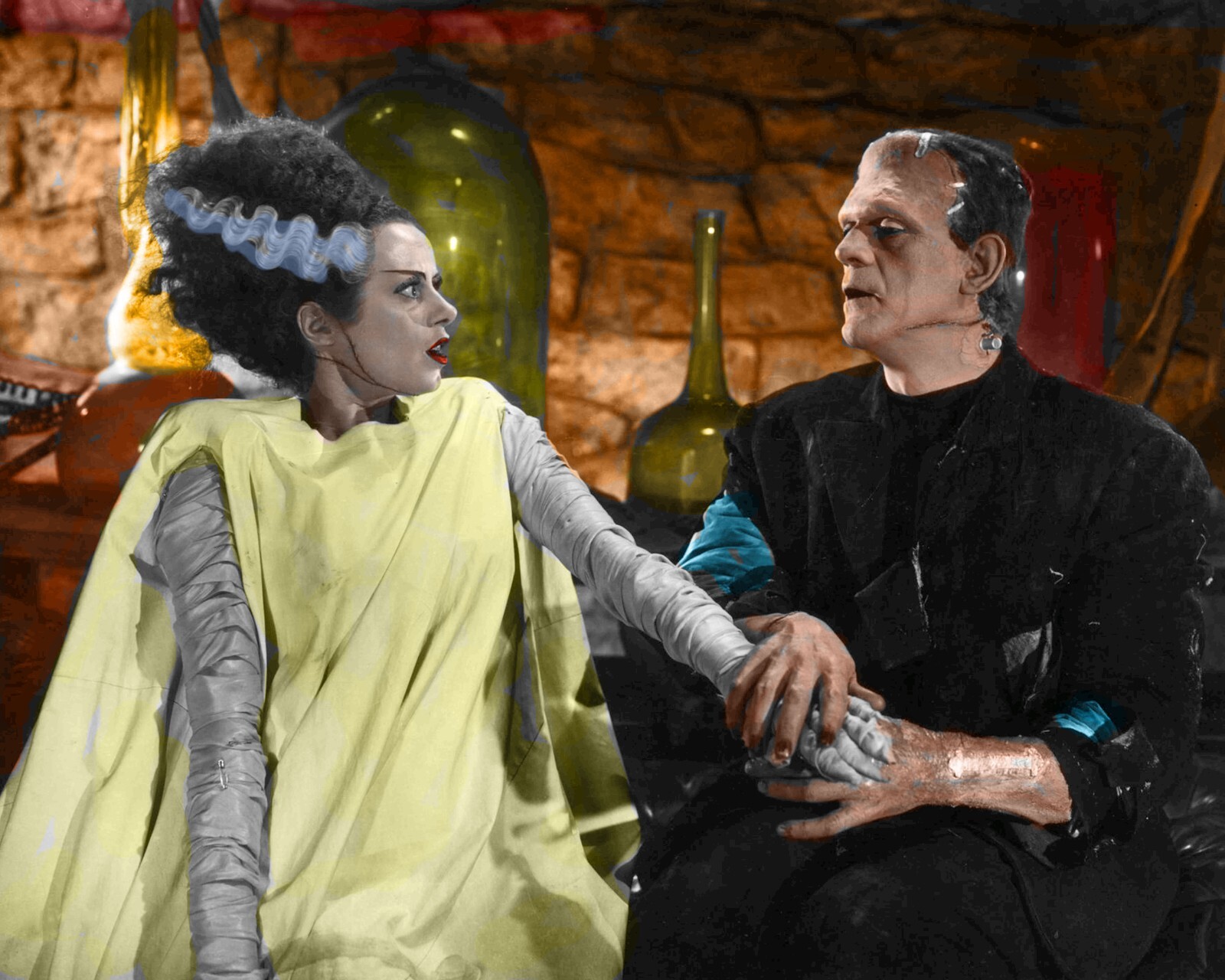 Bride Of Frankenstein Mousepad Computer Mouse Pad  7 x 9