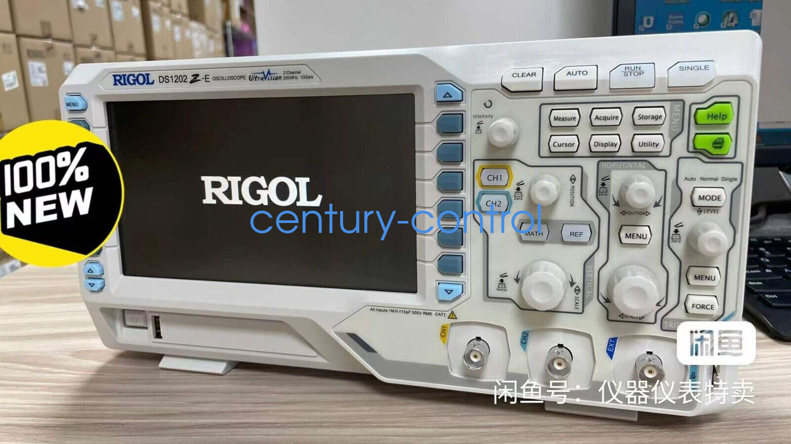 1PC NEW RIGOL DS1202Z-E digital oscilloscope Fast shipping#DHL or FedEx