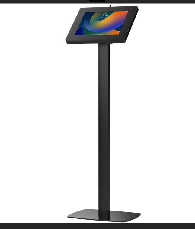 Thin Floor Stand | CTA Tall Standing 360 Degree Kiosk Display Tablet Holder 